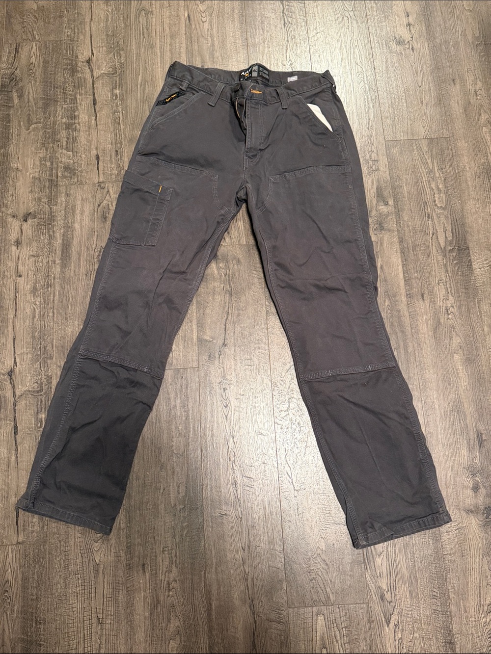 Ariat Men's Cargo Work Pants in Dark Gray